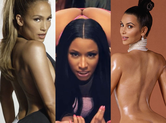 Kim Kardashian, Nicki Minaj, Jennifer Lopez, Year of the Booty Kim Kardashian, Nicki Minaj, Jennifer Lopez, Year of the Booty